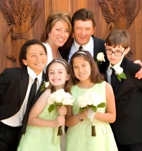 Jeff and Nancy Cole with Children